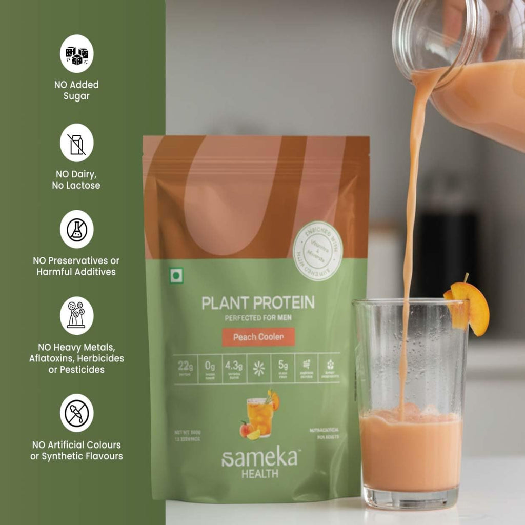Plant Protein for Men- Peach Cooler (500g)