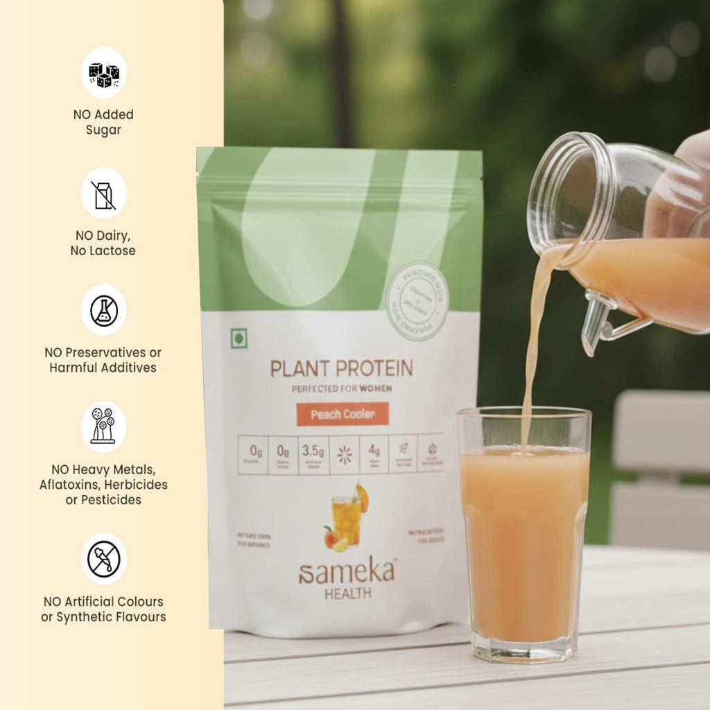 Plant Protein for Women- Peach Cooler (500g)