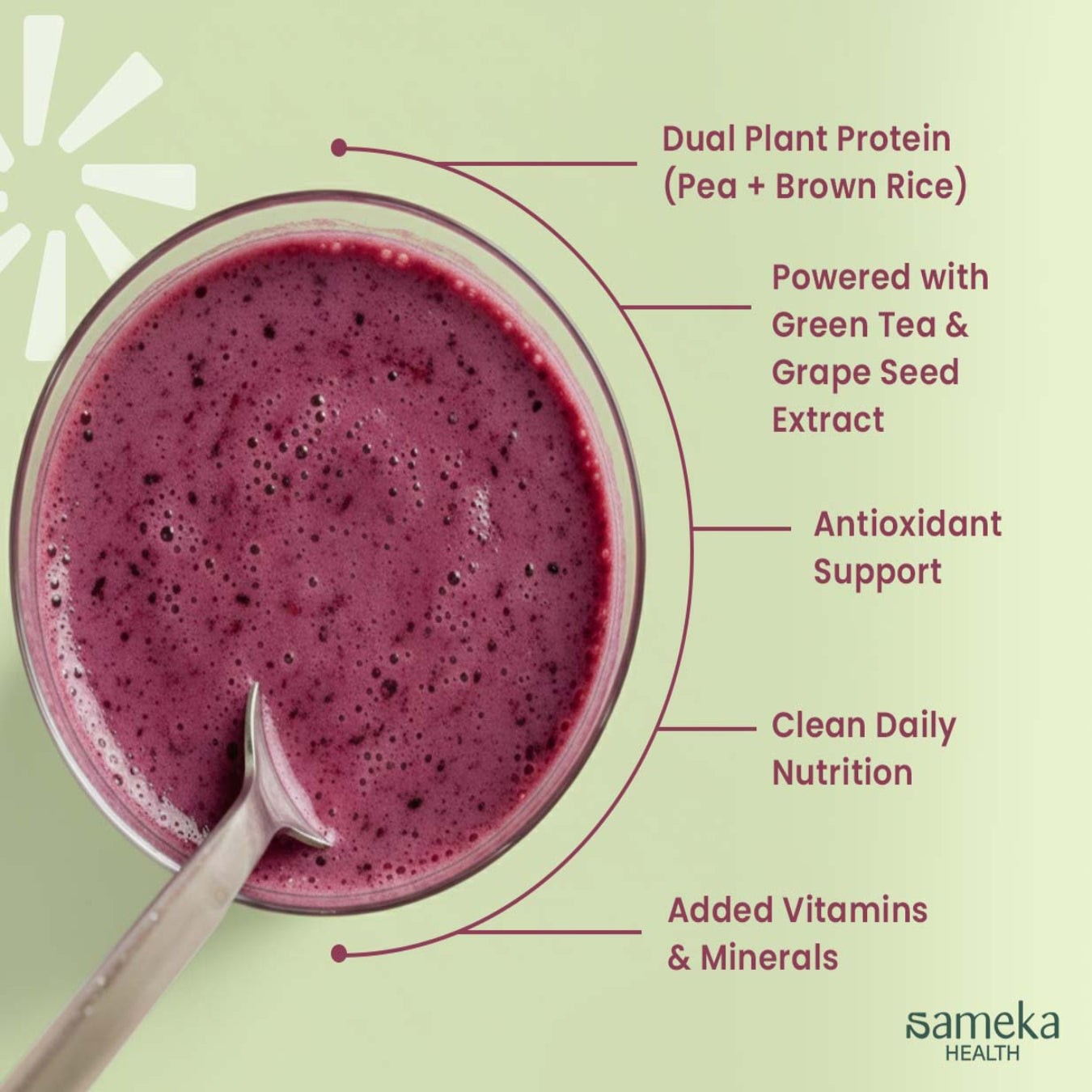 Plant Protein for Women- Mixed Berries (Sachets x 7)