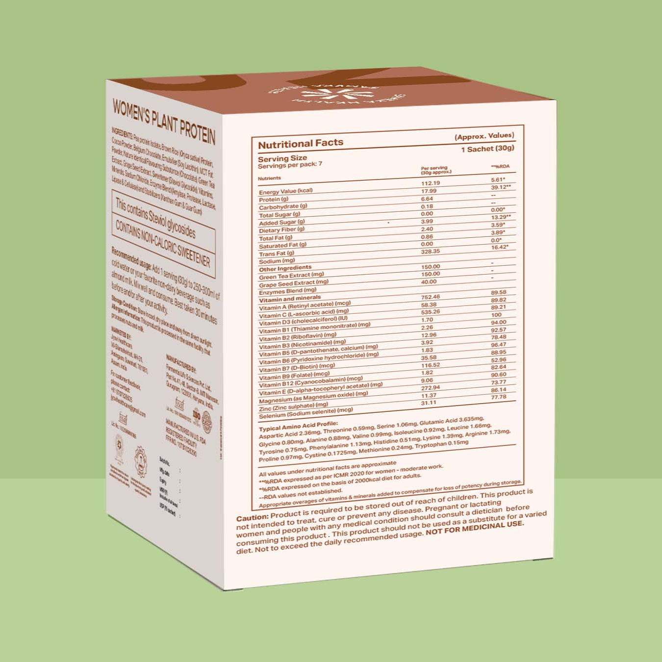 Plant Protein for Women- Mixed Berries (Sachets x 7)