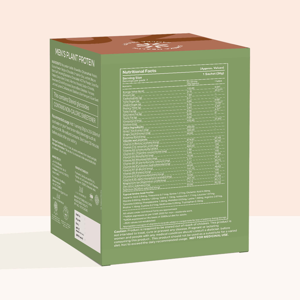 Plant Protein for Men- Mixed Berries (Sachets x 7)