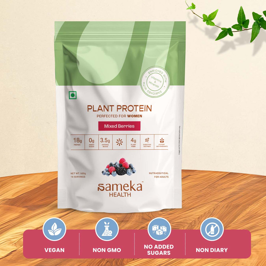 Plant Protein for Women- Mixed Berries (500g)