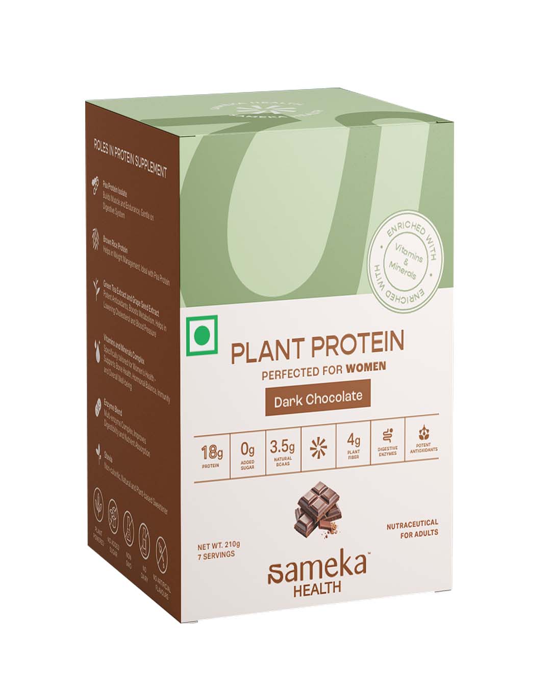 Plant Protein for Women- Dark Chocolate