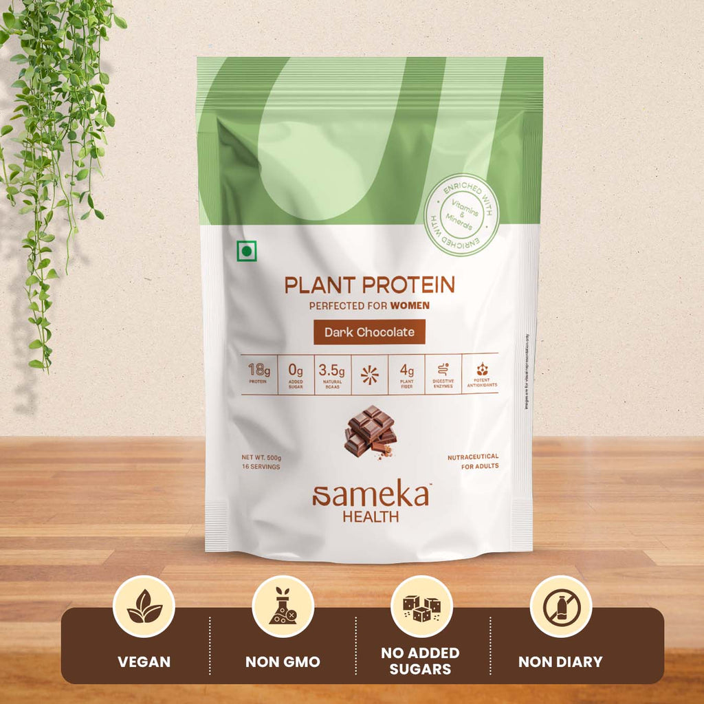 Plant Protein for Women-Dark Chocolate (500g)