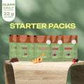 Men's Starter Pack Assorted Flavor Set of 2 ( Peach Cooler, Mixed Berries, Dark Chocolate )